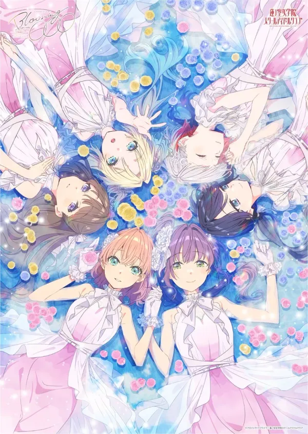 Promotional poster for Hasunosora's 2nd live, Blooming with ○○○