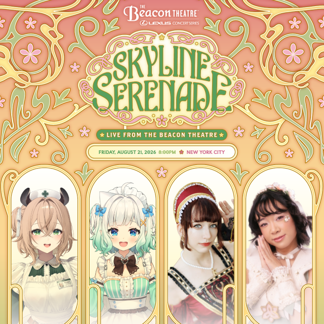 Promotional image for oshiSPARK's Skyline Serenade concert